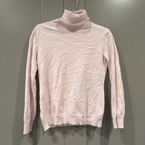 Ralph Lauren Navy Women's Turtleneck Sweater 100% Cotton Small